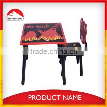 Colorful Carton Design Wooden Children Table and Chair photo-2