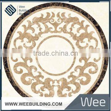 CR054 Decoration Tiles For Lobby Porcelain Art Waterjet Puzzle Tiles