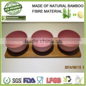hot selling snack bowl ,bamboo fibre colorful bowl,naturing life snack bowl