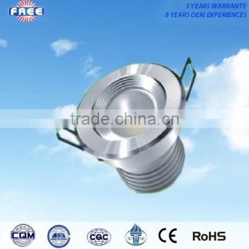 9w LED ceiling light fittings aluminum alloy round hot sale,used for shopping mall,supermarket,hotel,high-grade household