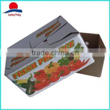 Ecofriendly Custom Cardboard Box Vegetable Fruit