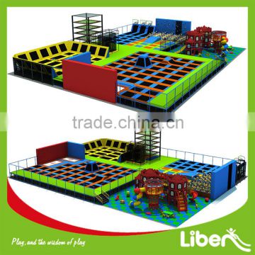 Spider Tower Square Cheap Indoor Trampoline Park ASTM Standard Children Indoor Customized Indoor Playground Area Trampoline Park