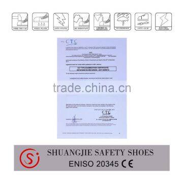 CE EN ISO 20345 PU Injected Sole Safety Shoes Industrial Safety Shoes 9050 photo-4