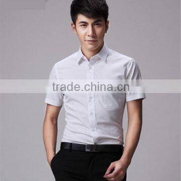 OEM Quality Best Dress Shirt Design Summer Short Sleeve Shirts photo-2