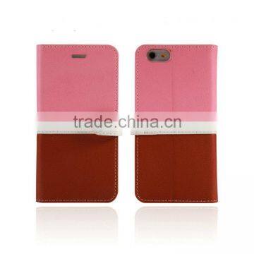 Smartphone Bag Case Mobile Phone Flip Cover for IPhone 6S Protect Leather Case With Card Holder photo-3