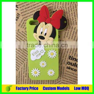 Newest Minnie silicone mobile 3d phone case for LG Magna H502 cell phone back cover case