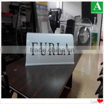 Custom vacuum formed plastic acrylic 3D letter shop sign light box