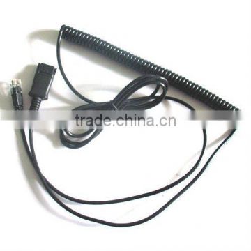 RJ9/RJ11 to QD Cable for Avaya/Siemens/Alcatel telephones