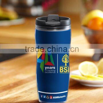 Double Wall travel mug with paper insert