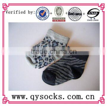 Baby cotton camouflage socks for wholesale custom design