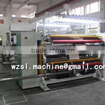 Computer vertical type pp film slitting and rewinder machine