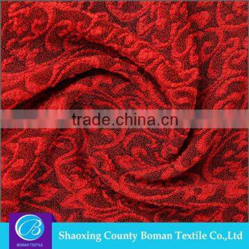 Textile supplier Latest design Custom Polyester jacquard farbic