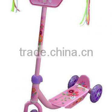 beautiful new 3 wheel kids foot scooter