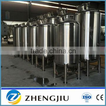 stainless steel beverage storage tank