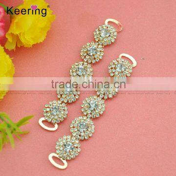 8.5cm Long High-end Market Rhinestone Bikini Connetors WCK-1340 photo-3