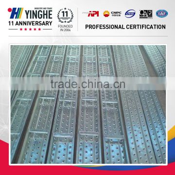 customized strong scaffold steel plank weight