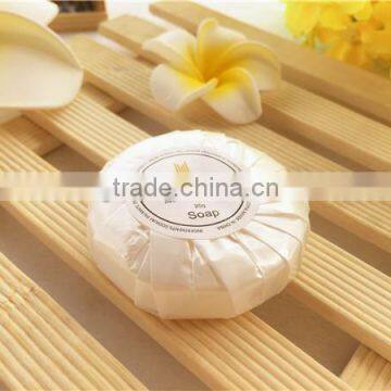 Hotel pleat wrapped 30g soap with customized logo