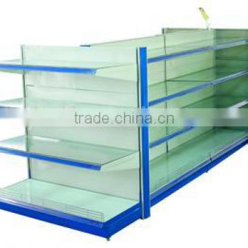 Supermarket Shelf With Glass