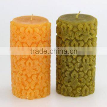 Custom Cheap Engraved Paraffin Candle for Decoration Wholesale photo-4
