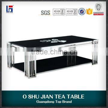 Modern short leg coffee table