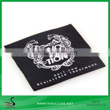 Sinicline Clothes Tags Printed Fabric Label