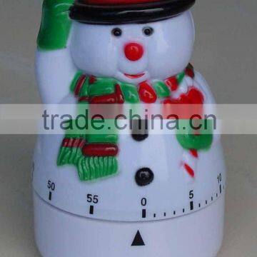 Christmas snowman kitchen timer, Christmas gift