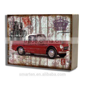 Outdoor Wall Plaque Antique Wood Wall Plaque photo-2