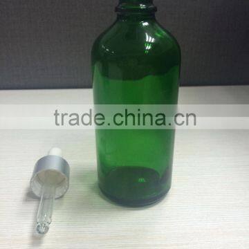 100ml Custom Made Green Glass Essential Oil Bottles