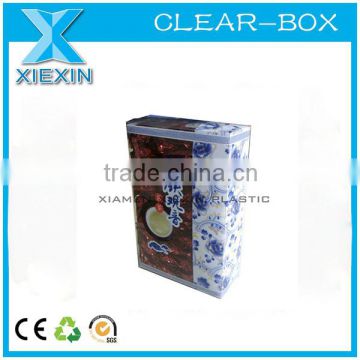 offset printing rectangular clear wholesale tea box