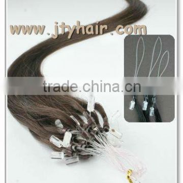 hot fashion!! Black Silky Straight, Soft & Tangle Free, Russian micro ring loop hair extensions