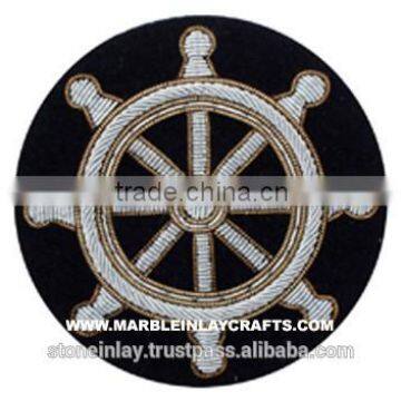 Hand Embroidered Bullion Blazer Badge