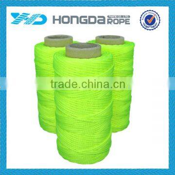 #18 green fluorescent nylon seine twine mason line