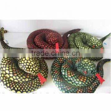 2014 New year promotion gifts 25# snake soft toys