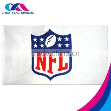 custom logo design promotion flag textile dye sublimation print
