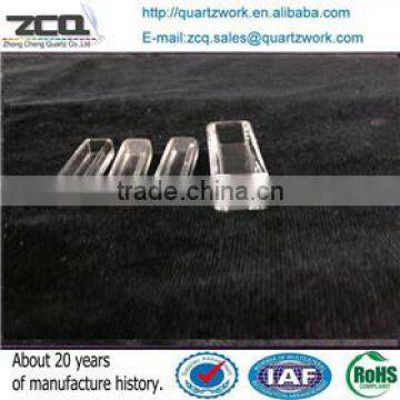 Clear Rectangular Quartz Glass Capillary Tube /Pipe 1x0.5 &0.3x0.8                        
                                                Quality Choice