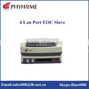 Atheros( Intellon) 7400 Indoor EOC Slave With 4 Lan(Rj45) Port photo-1