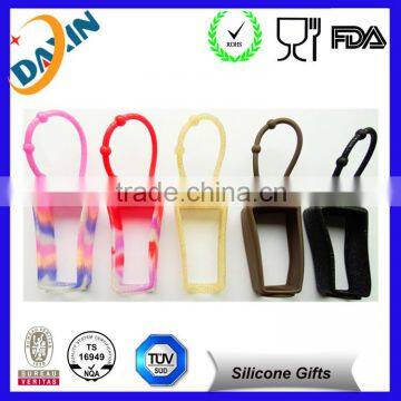 Newly Christmas Design Hand Sanitizer Silicone Holder for promotional gifts