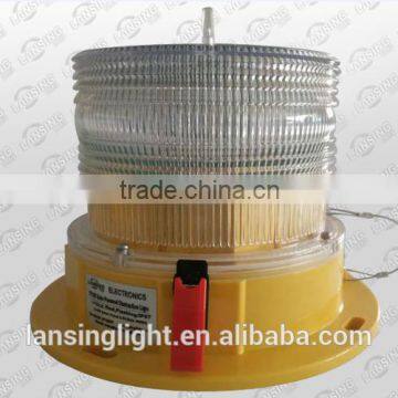 TY10S Solar powered aviation obstruction light/solar warning light/solar obstruction light