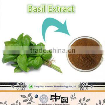 China wholesale with low price natural organic Basil Extract 4:1