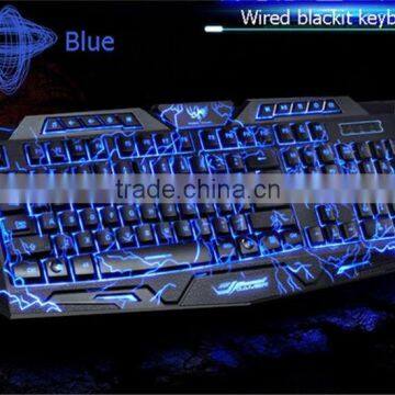 2015 Best Selling on Amazon Wired Back Lighting Keyboard for Computer photo-2