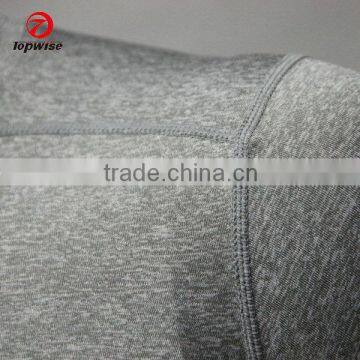 Gym Fitness Custom Solid Color Mens Seamless Fitness Shirt
