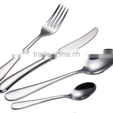 Mirror polish stainless steel flatware