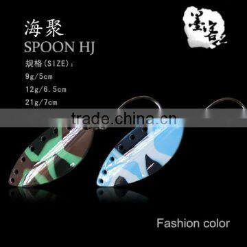 With Six Hole Good swimming New Style Zinc Spoon&Spinner