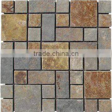 rusty natural stone decorative wall