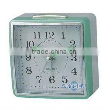Desk Clock, Cute Square Alarm Clock, Lovely Wake up Clock, photo-5