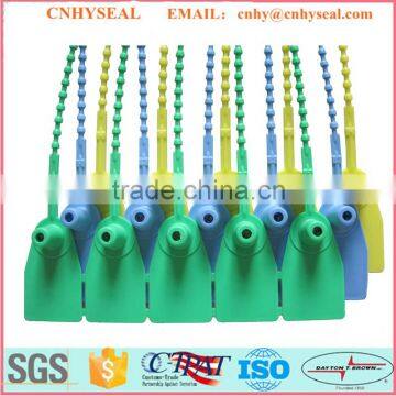 CH301 plastic security strap seals for use on mail bags