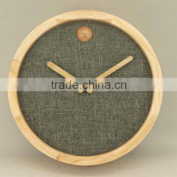 New Item Pine Wood Clock without Glass Lens TY25624