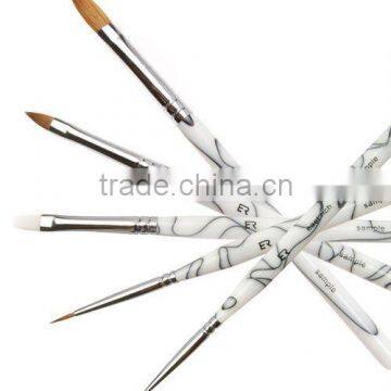 Professional best seller top quality kolinsky hair Acrylic Nail Art Brush Set for cheap