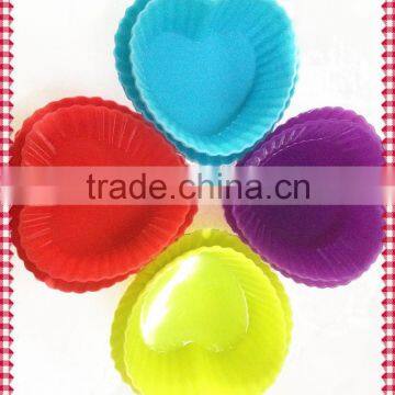 Baking Cup Cupcake Liners Six Vibrant Colors Cup Silicone Baking Cups,Cupcake Liners