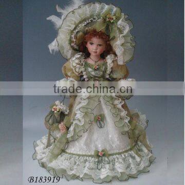 Promotional gifts 18inch Victoria Porcelain Dolls